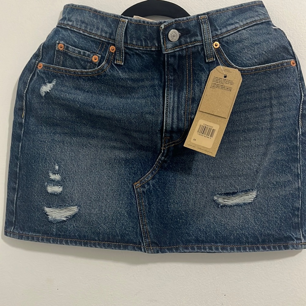 Levi’s blue Jean skirt size 26